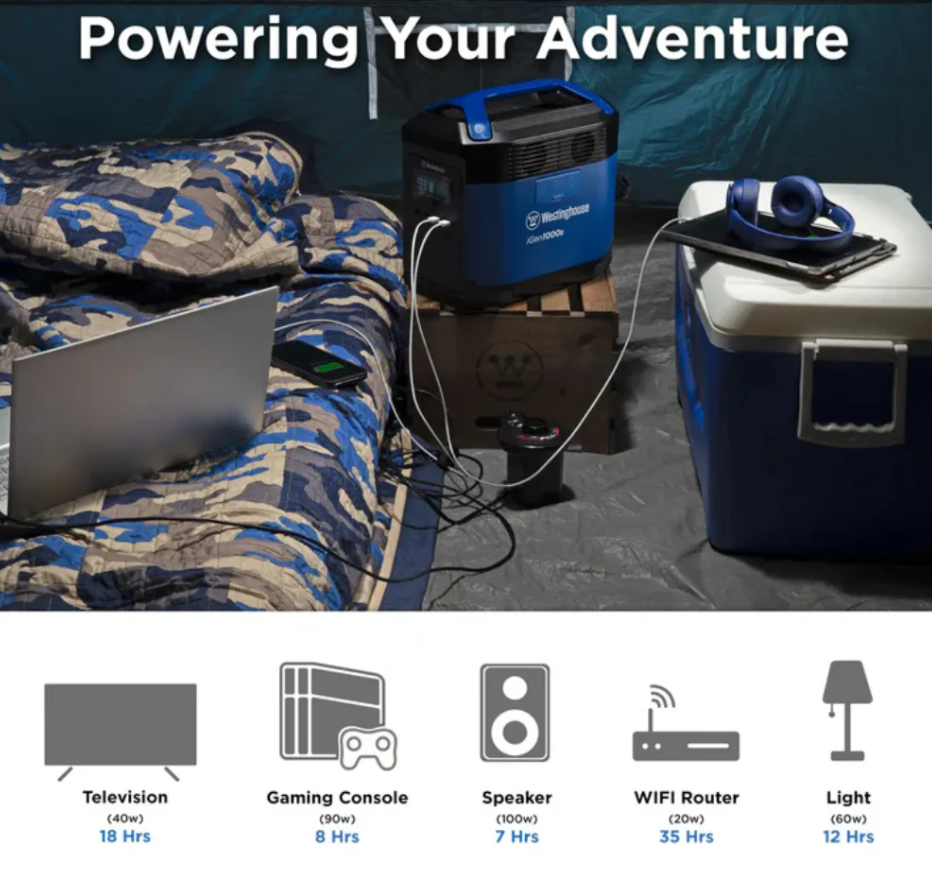 WestIinghouse iGEN1000S Portable Power Station