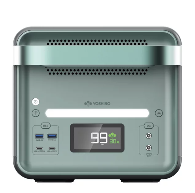 Yoshino B4000 SST New Solid-State Portable Power Station 2,611Wh, 4,000W Continuous6,000W Peak Solar Optional Generator,UPS Backup Battery