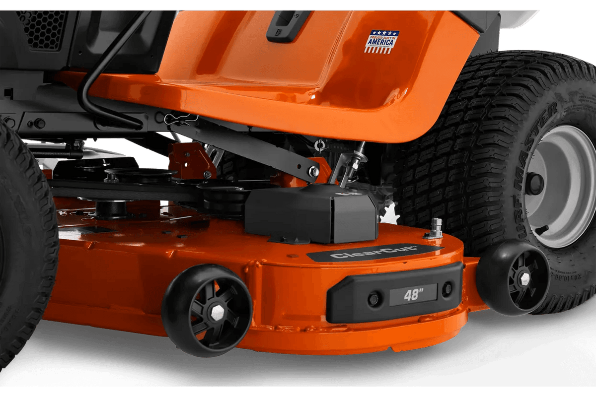 The Husqvarna 200 Series 23 HP 48″ Deck Riding Mower