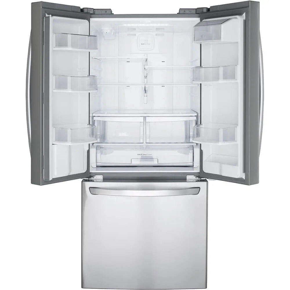 LG LFDS22520S 22 Cu. Ft. French Door Refrigerator – Stainless Steel