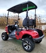48V Electric Golf Cart 2 Seater Renegade Light Edition Utility Golf UTV – LIGHT EDITION – RED