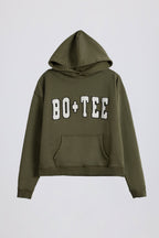 Acid Wash Oversized Hoodie in Light Green