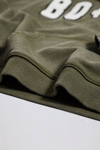 Acid Wash Oversized Hoodie in Light Green