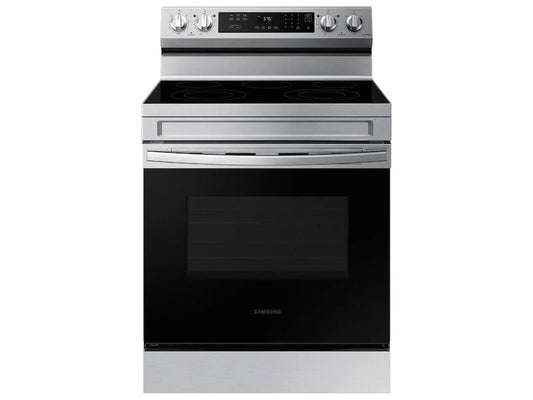 Samsung 6.3 Cu. Ft. Smart Freestanding Electric Range NE63A6311SS