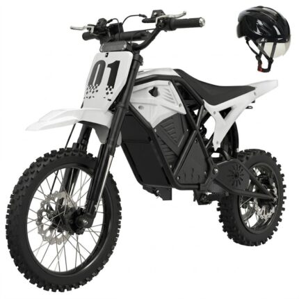 Eskute Nova Mini Electric Dirt Bike for Teens and Adults, 3500W Peak Mid-Drive Motor, 38 mph Top Speed, 48V 23Ah Battery with 60 Mile Range